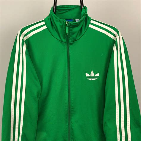 adidas original sport green denim jacket|adidas green jacket designer.